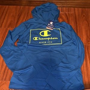 NWT! Youth Boy XL champion long sleeve with hood